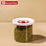 glass food container with glass lid